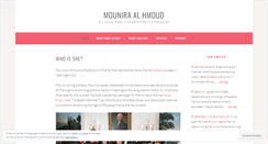 Desktop Screenshot of mouniraalhmoud.com